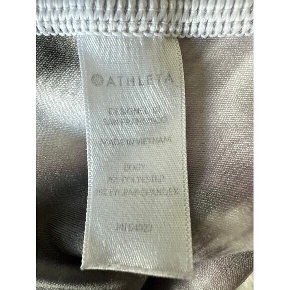 Athleta Run Free Winter Garden 7/8 Tight Gray Womens Size M 383959 - Picture 10 of 13